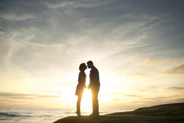 couple on a beach