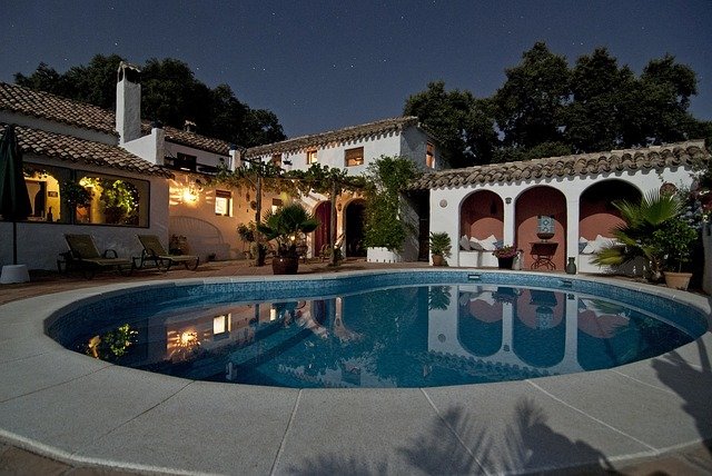 backyard swimming pool