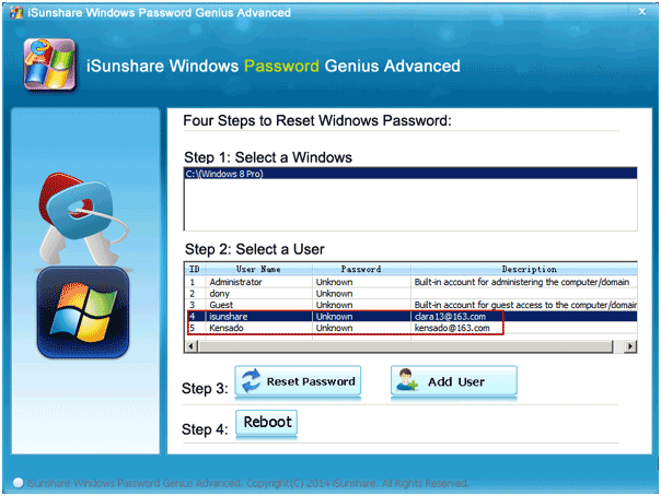 user-guide eject windows password recovery disk